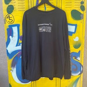 Travis Scott Cactus Jack Fragment Long Sleeve Shirt